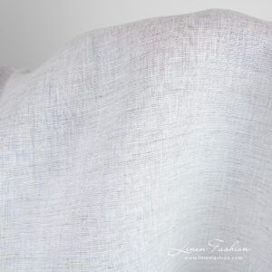 Off-white 100% linen fabric