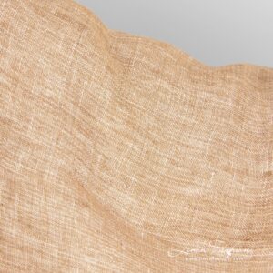 Double-sided linen fabric, double-layered