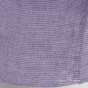 Violet linen fabric, perfect for bathrobes, towels