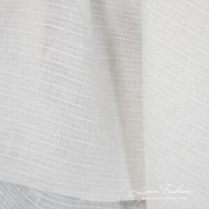 Off white 100% linen fabric.