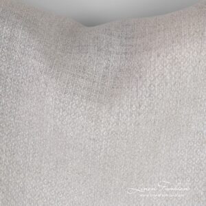 Light grey linen fabric in diamond pattern