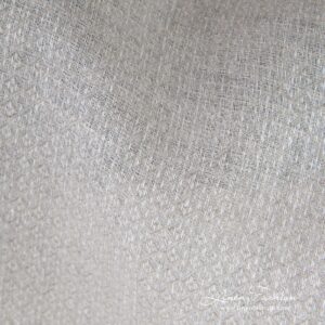Light grey linen dobby fabric