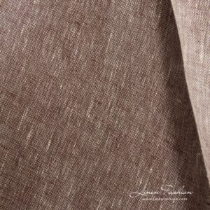 100% linen fabric in melange colors
