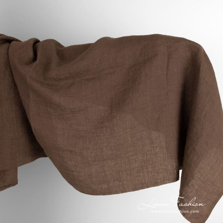 Linen fabric in melange