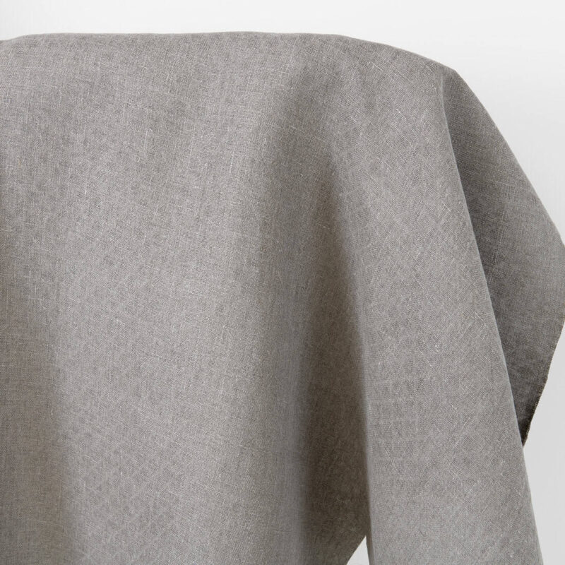 Linstoff natur jacquard diamanter 5 Linstoff natur jacquard diamanter