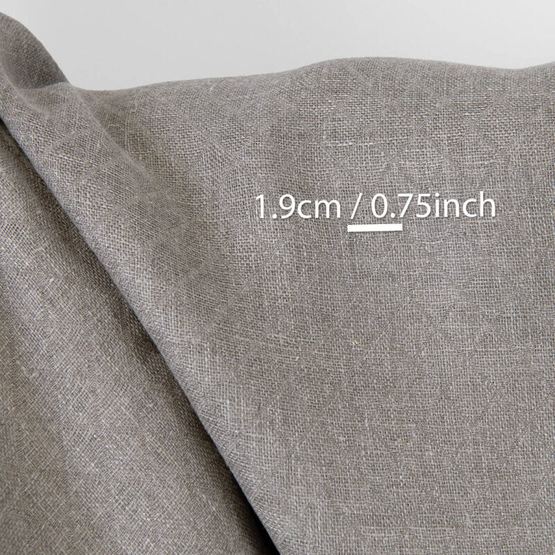 Linstoff natur jacquard diamanter 8 Linstoff natur jacquard diamanter