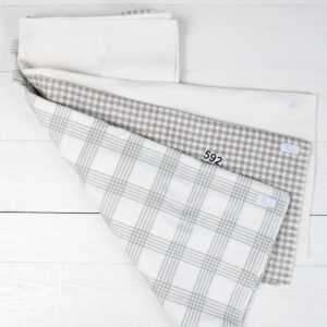 set of linen fabric cuts 592