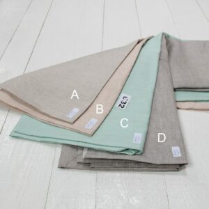 set of linen fabric cuts 632