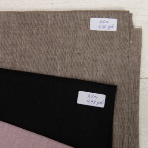 set of linen fabric cuts 634