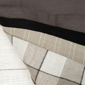 set of linen fabric cuts 636