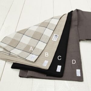 set of linen fabric cuts 636