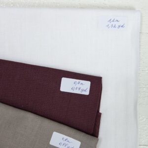 set of linen fabric cuts 678
