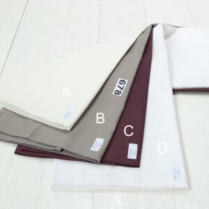 set of linen fabric cuts 678