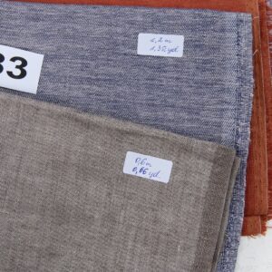 Linen Fabric Cuts, Set No.683