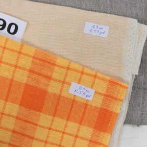 Linen Fabric Cuts, Set No.690