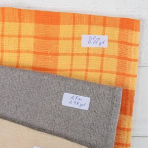 Linen Fabric Cuts, Set No.690