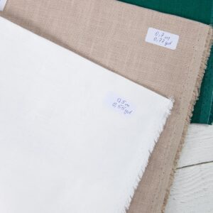 Linen Fabric Cuts, Set No. 693