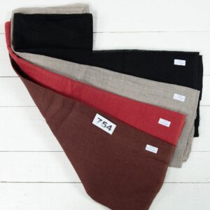 Linen Fabric Cuts, Set No. 754