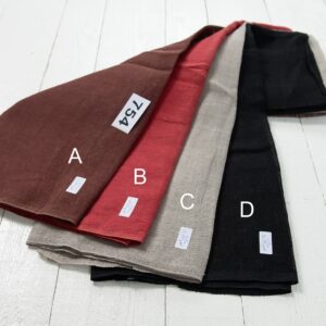 Linen Fabric Cuts, Set No. 754