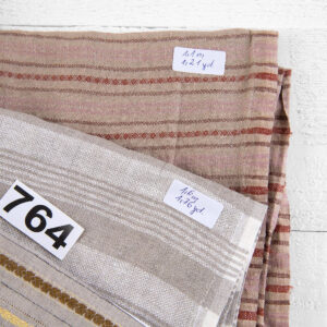 Linstoffstykker, sett nr. 764 14 Linen Fabric Cuts, Set No. 764