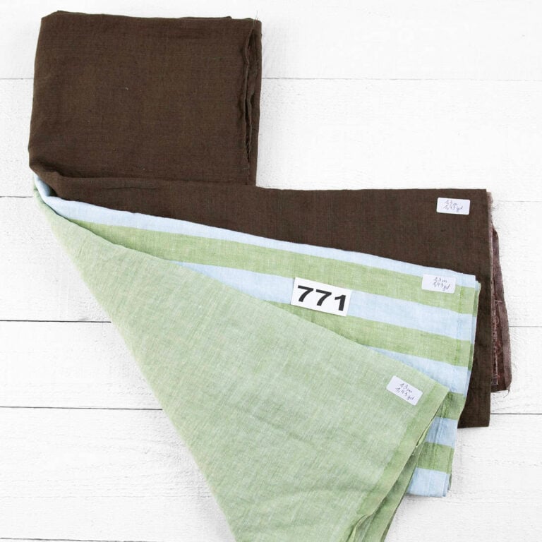 Linen Fabric Cuts, Set No. 771