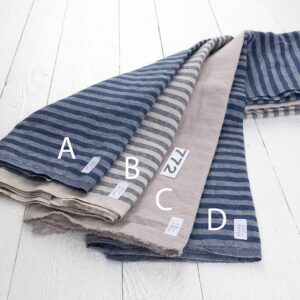 Linen Fabric Cuts, Set No. 772