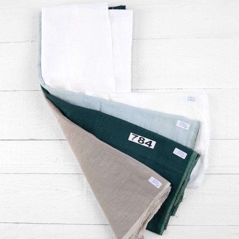 Linen Fabric Cuts, Set No. 784