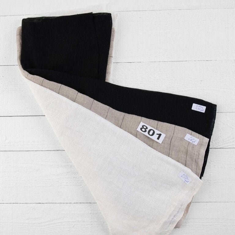 Linen Fabric Cuts, Set No. 801