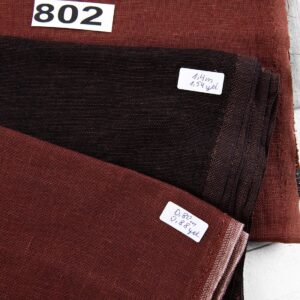 Linen Fabric Cuts, Set No. 802