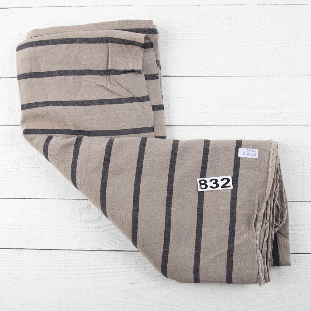 Linen-Cotton Fabric Cut, Set No. 832