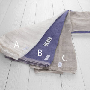 Linstoffstykker, sett nr. 833 15 Linen Fabric Cuts, Set No. 833