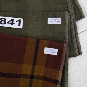 Linen Fabric Cuts, Set No. 841