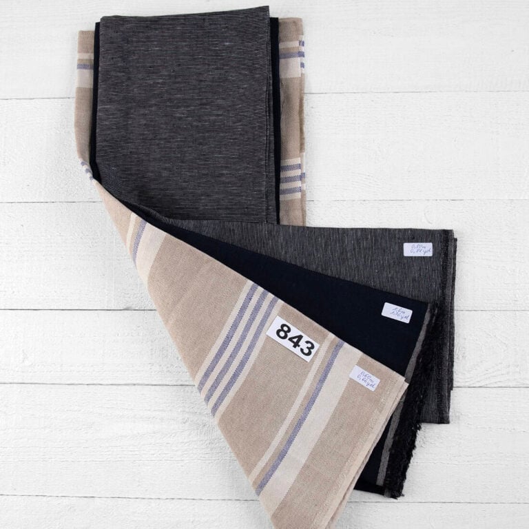 Linen Fabric Cuts, Set No. 843