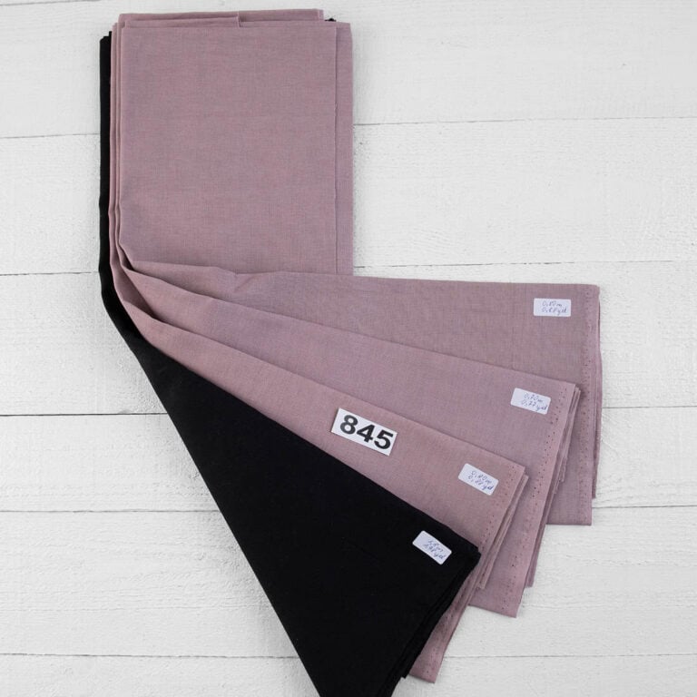 Linen-Cotton Fabric Cuts, Set No. 845