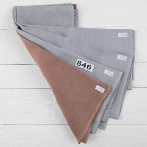 Linen Fabric Cuts, Set No. 846