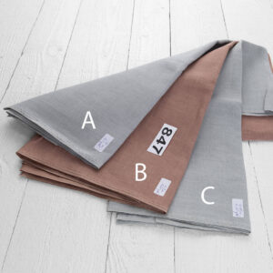 Linen Fabric Cuts, Set No. 847