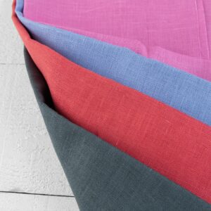 Stoffsett nr. 862 7 Linen Fabric Cuts, Set No. 862