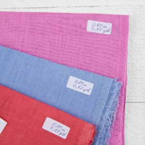 Stoffsett nr. 862 9 Linen Fabric Cuts, Set No. 862