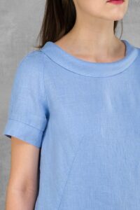 MATILDE Kjole lyseblå