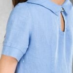 MATILDE Kjole lyseblå