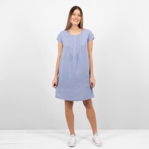 light blue linen dress Miren