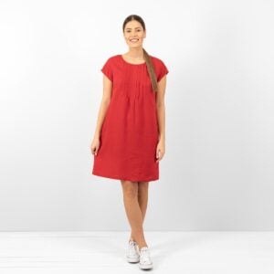 red linen dress Miren