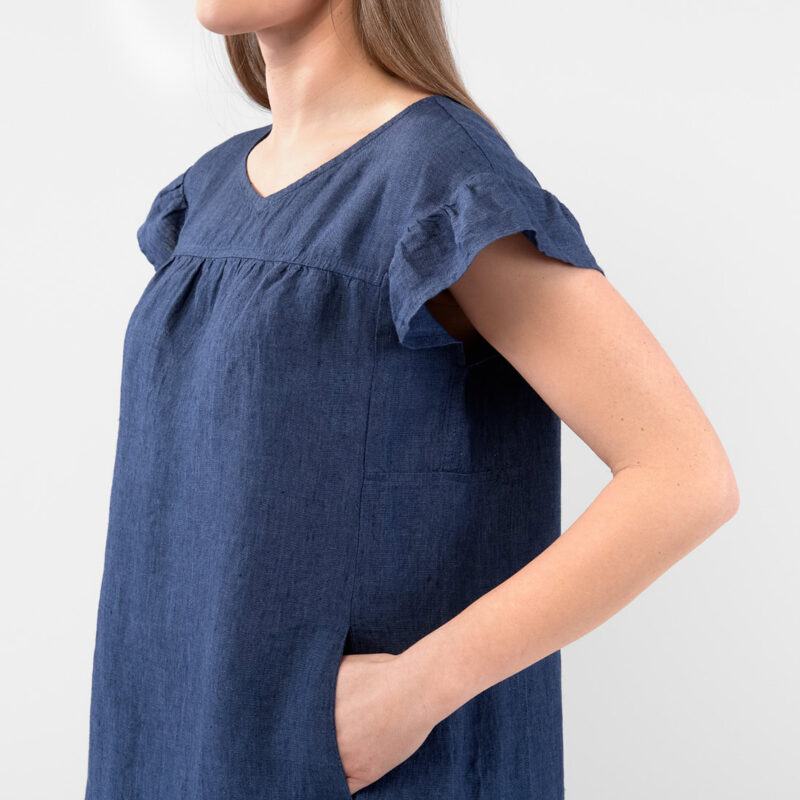 BETTE Kjole mørkeblå