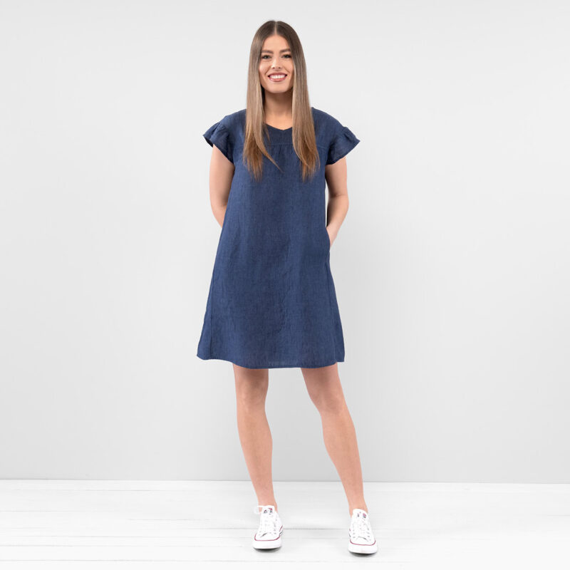 BETTE Kjole mørkeblå