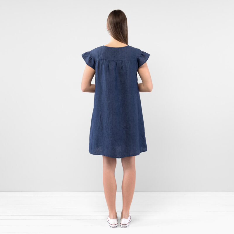 BETTE Kjole mørkeblå