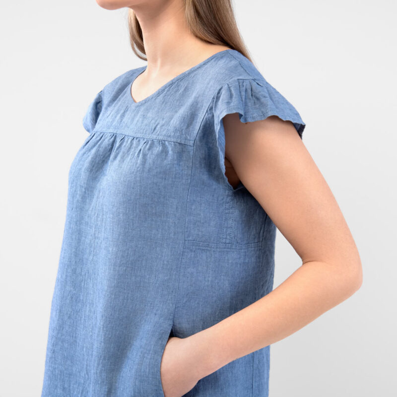 BETTE Kjole lyseblå