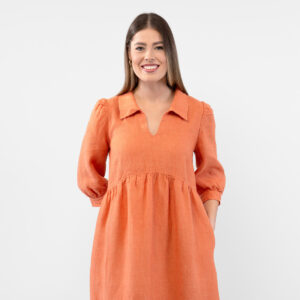 ANETTE Kjole oransje