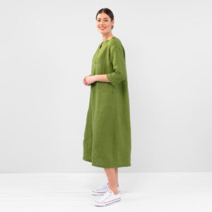 GLENN Kjole grønn