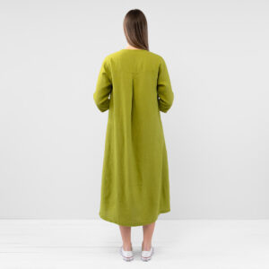 GLENN Kjole pæregrønn