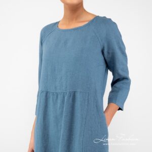 DELFINA linen dress.